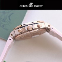 AP愛彼皇家橡樹離岸型系列金色石英VK67女士計時腕表