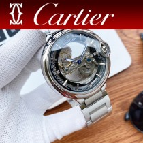 卡地亞 CARTIER新款鏤空男士腕表 高級定製全自動機械機芯