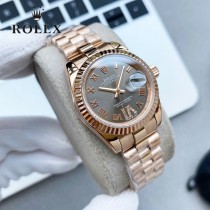 勞力士ROLEX金殼女款日誌28mm經典女裝腕表