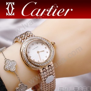 卡地亞 Cartier Trinity Vintage 中古品限量款系列瑞士石英腕表