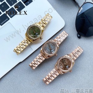 勞力士ROLEX金殼女款日誌28mm經典女裝腕表