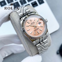 勞力士ROLEX白殼女款日誌28mm經典女裝腕表