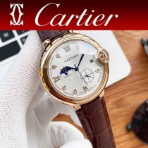 卡地亞 CARTIER新款男士腕表高級定製全自動機械機芯 日月星辰