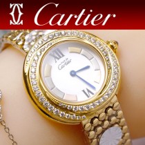 卡地亞 Cartier Trinity Vintage 中古品限量款系列瑞士石英机腕表