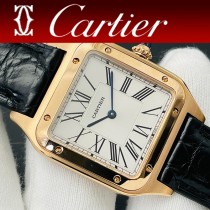 卡地亞Cartier山度士SANTOS-DUMONT系列WSSA0022情侶腕表