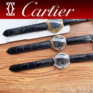 卡地亞 CARTIER新款男士腕表高級定製全自動機械機芯 日月星辰
