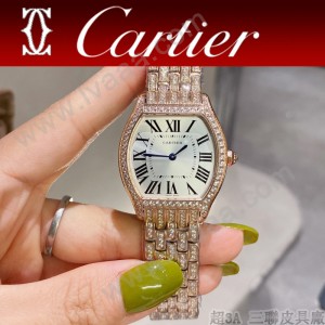 卡地亞 CARTIER TORTUE 龜形系列瑞士石英机腕表