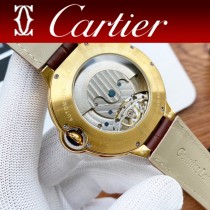 卡地亞 CARTIER新款鏤空男士腕表