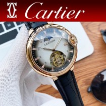 卡地亞 CARTIER新款鏤空男士腕表