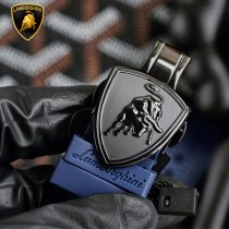 蘭博基尼Lamborghini 黑殼 日本多功能石英運動手表