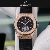 恒寶宇舶Hublot精致款男士腕表 進口橡膠表帶