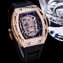 RICHARD MILLE 理查德米勒 最新升級特別版 RM052鬼頭鏤空骷髏頭腕表