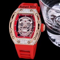 RICHARD MILLE 理查德米勒 最新升級特別版 RM052鬼頭鏤空骷髏頭腕表