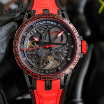 羅傑杜彼 ROGER DUBUIS 豪爵Excalibur 王者系列鏤空手表 自動上鏈機芯