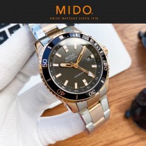 美度 MIDO  鋼帶領航者系列高級定製全自動機械機芯男士腕表