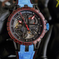 羅傑杜彼 ROGER DUBUIS 豪爵Excalibur 王者系列鏤空手表 自動上鏈機芯