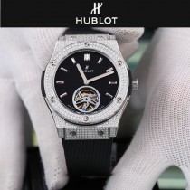 恒寶宇舶Hublot精致款男士腕表 進口橡膠表帶