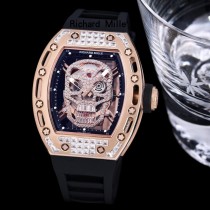 RICHARD MILLE 理查德米勒 最新升級特別版 RM052鬼頭鏤空骷髏頭腕表