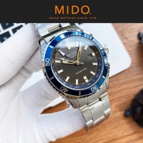 美度 MIDO  鋼帶領航者系列高級定製全自動機械機芯男士腕表