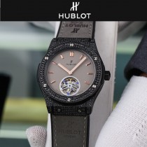 恒寶宇舶Hublot精致款男士腕表 進口橡膠表帶