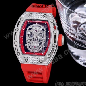 RICHARD MILLE 理查德米勒 最新升級特別版 RM052鬼頭鏤空骷髏頭腕表