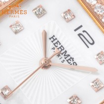 愛馬仕Heure-002   H系列正品原裝瑞士機芯镶钻系列手表