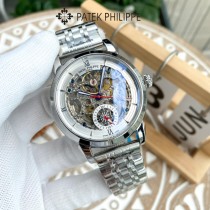 百達翡麗 Patek Philippe 精品男士鏤空腕表