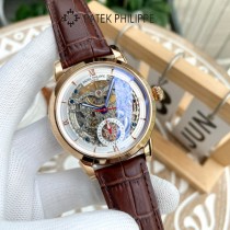 百達翡麗 Patek Philippe 精品男士鏤空腕表
