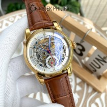 百達翡麗 Patek Philippe 精品男士鏤空腕表