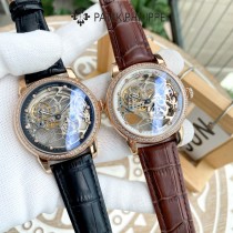 百達翡麗 Patek Philippe 精品男士鏤空腕表