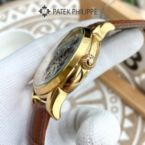 百達翡麗 Patek Philippe 精品男士鏤空腕表