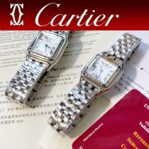 卡地亞CARTIER原單獵豹PANTHERE DE系列瑞士石英方形手表
