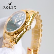 ROLEX恒动劳力士日志36孔雀石星期日历型