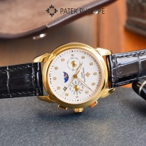 百達翡麗Patek Philippe進口原單瑞士9100多功能機芯功能