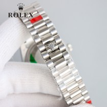 ROLEX恒动劳力士日志36孔雀石星期日历型