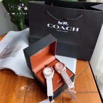 COACH蔻馳原單石英機芯陶瓷手錶 全陶瓷表帶