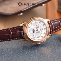 百達翡麗Patek Philippe進口原單瑞士9100多功能機芯功能