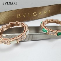 BVLGARI貝殼蛇形戒指