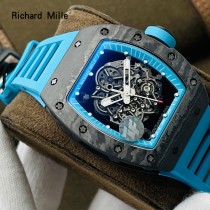 理查德米勒RICHARD MILLE碳纖維限量款RM055阿布紮比亞斯碼頭賽道全球限量腕表