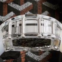 理查德米勒RM35-02原單 玻璃透明系列 創新之作 全玻璃材質殼套