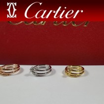 卡地亞Cartier釘子戒指 新款 雙層 鑲鉆戒指
