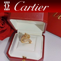 Cartier 卡地亞豹子戒指 祖母綠寶石戒指卡地亞經典傑作，經久不衰傳奇經典