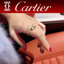 Cartier 卡地亞豹子戒指 祖母綠寶石戒指卡地亞經典傑作，經久不衰傳奇經典