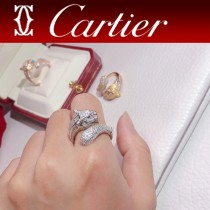 Cartier 卡地亞豹子戒指 祖母綠寶石戒指卡地亞經典傑作，經久不衰傳奇經典