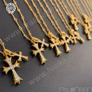 chromehearts 克羅心項鏈今年超火的雙十字架項鏈