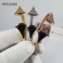 寶格麗BVLGAR手鐲 黑瑪瑙扇形手鐲
