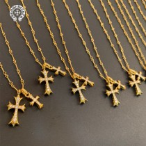 chromehearts 克羅心項鏈今年超火的雙十字架項鏈