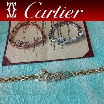 卡地亞霸氣豹紋滿鉆手鏈 Panthere de Cartier豹手鏈 亞金材質男女都可佩戴