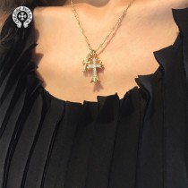 chromehearts 克羅心項鏈今年超火的雙十字架項鏈