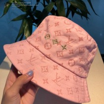 LV路易威登印花刺繡漁夫帽